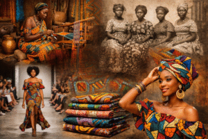 Evolution of African print